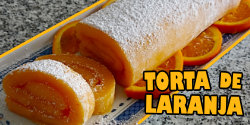 torta de laranja humida